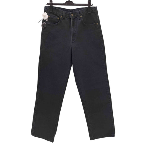 カーハート Carhartt Relaxed Fit ロゴ タブ 5ポケット テーパード ブラック デニム パンツ メンズ  32×32